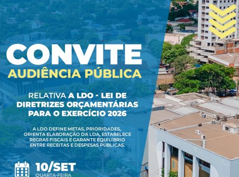 Município de Guaíra realiza Audiência Pública para apresentação da LDO 2026
