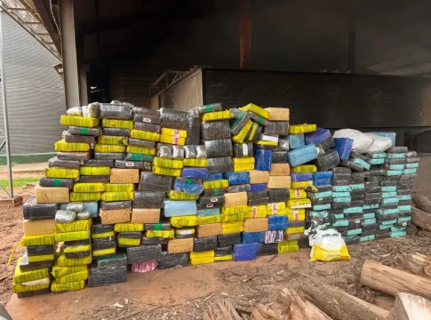 Polícia Civil incinera mais de 6 toneladas de drogas em Mundo Novo