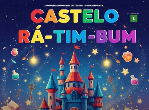 Município de Guaíra promove espetáculo teatral inspirado em Castelo Rá-Tim-Bum