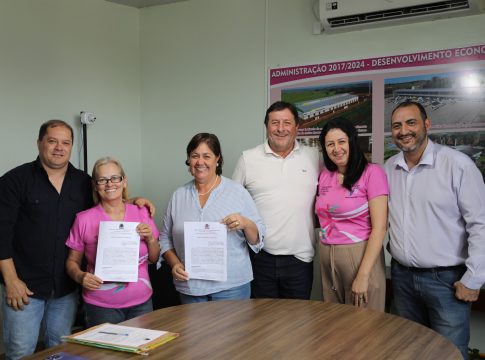Prefeitura de Mundo Novo firma parceria com a Rede Feminina de Combate ao Câncer