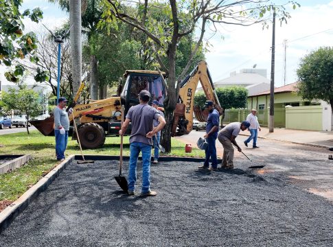 Secretaria de Obras realiza melhorias em vias de Mundo Novo