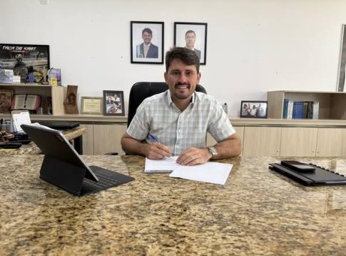 Em Itaquiraí Prefeito Thalles assina contrato de investimento que irá transformar o Bosque Municipal