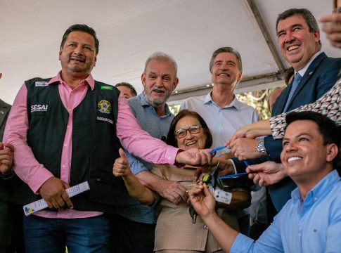 Riedel anuncia liberação de R$ 36 milhões para rede de água na Reserva Indígena de Dourados