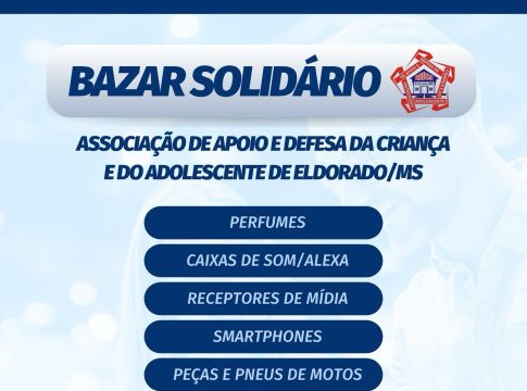 Bazar Solidário em Eldorado