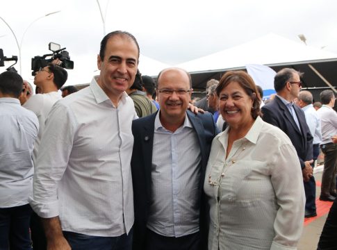Autoridades de Mundo Novo prestigiam inauguração da primeira etapa do Hospital Regional de Dourados