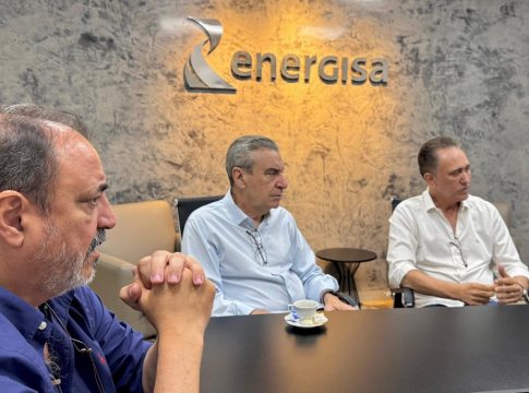 Na Energisa, Paulo Corrêa discute melhorias na rede elétrica de Cassilândia
