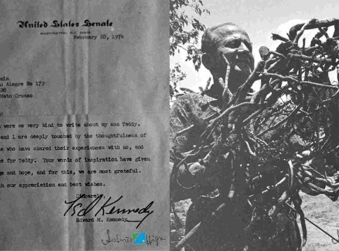 Curandeiro de Bela Vista fotografado por Roberto Higa recebeu carta da família Kennedy