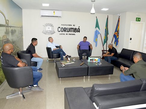 Paulo Corrêa trata de projetos de desenvolvimento com prefeito de Corumbá e acompanha ações do Grupo Onça Pintada