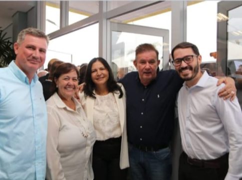 Prefeitos Rosária e Erlon prestigiam inauguração de etapa do Hospital Regional de Dourados