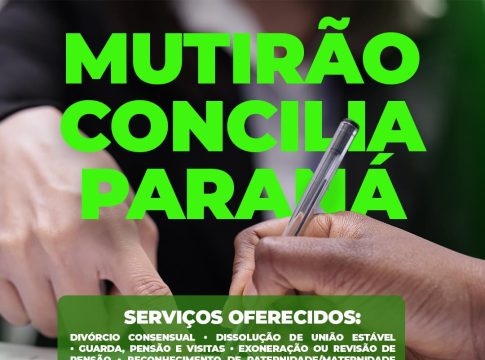SEMAS de Guaíra promove mutirão “Concilia Paraná” em 6 de novembro