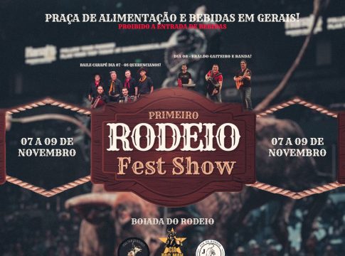 1º Rodeio Fest Show acontece no Assentamento Colorado no próximo final de semana dias 7, 8 e 9 de novembro