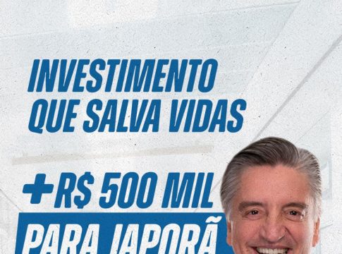 JAPORÃ: Parceria deputado Dagoberto e Malaquias garante R$ 500 mil para Saúde