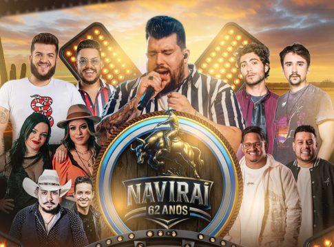 Organização espera 25 mil pessoas nos três dias de festa do aniversário de Naviraí