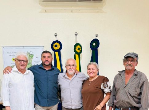 Dr. Lídio Ledesma recebe representantes do Sindicato dos Trabalhadores Rurais de Iguatemi