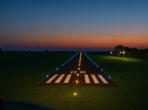 Guaíra recebe balizamento noturno no aeroporto e garante recursos para hospital regional