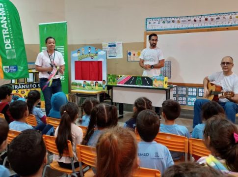 Detran-MS inicia calendário 2026 de programa educativo que vai à escolas