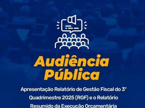 Prefeitura de Naviraí convida toda a população para participar da Audiência Pública