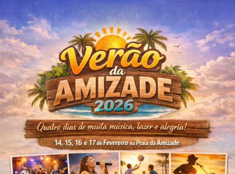Verão da Amizade 2026 promete quatro dias de lazer, música e valorização dos artistas locais