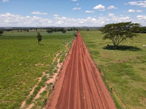 Prefeitura de Japorã faz manutenção em estradas rurais