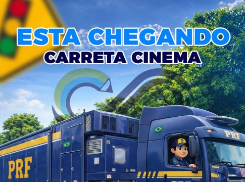 Município de Guaíra recebe, pelo segundo ano consecutivo, a Carreta Cinema do Projeto Educar PRF