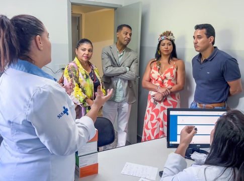 Naviraí realiza mutirão de saúde para população indígena na ESF Ronan Marques