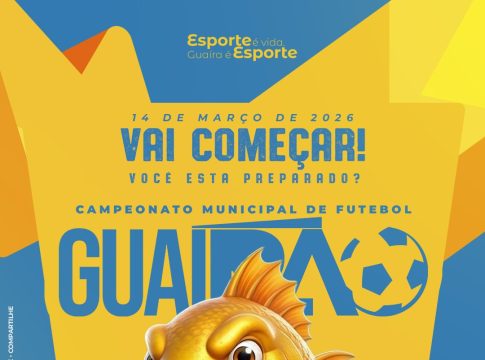 Guairão 2026 recoloca o futebol de campo no centro da paixão esportiva de Guaíra