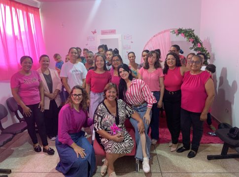 Prefeita Rosaria Lucca Andrade participa de reunião do PAIF no CRAS São Jorge em celebração ao Mês da Mulher