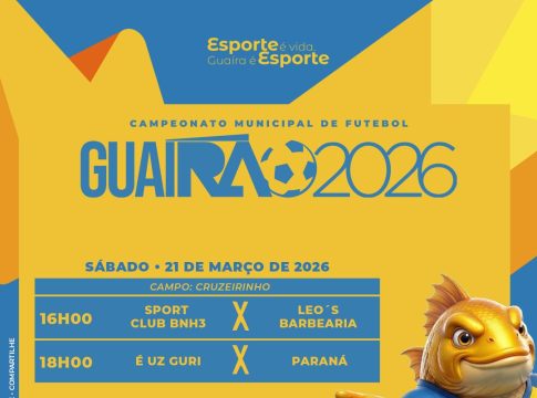 Guairão 2026 segue com rodada decisiva e confrontos de peso