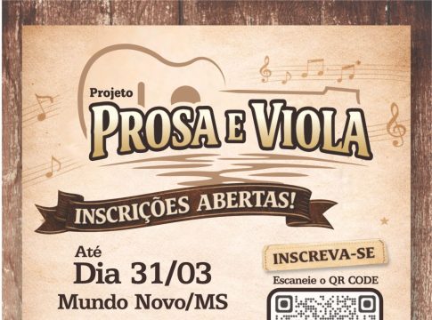 Vagas limitada: Projeto Prosa e Viola para crianças e adolescentes está com as inscrições abertas
