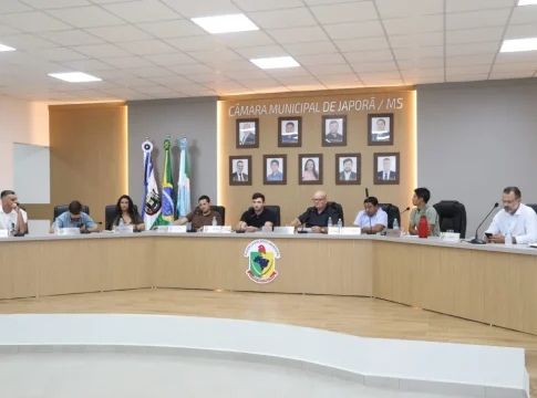 Câmara de Japorã aprova moções de reconhecimento a esporte, educação e ação social