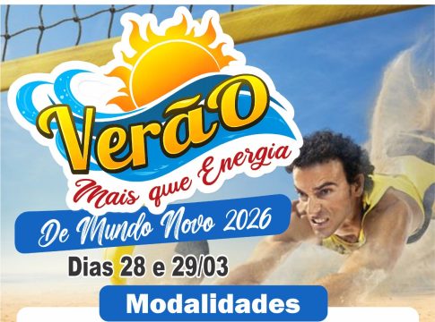 Mundo Novo promoverá o Verão Mais que Energia nos Dias 28 e 29 de março