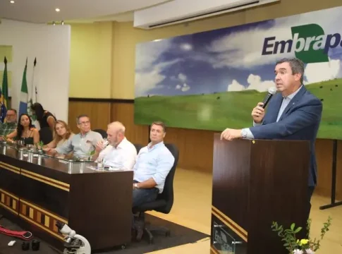 Riedel participa de posse de nova diretoria da Embrapa Gado de Corte