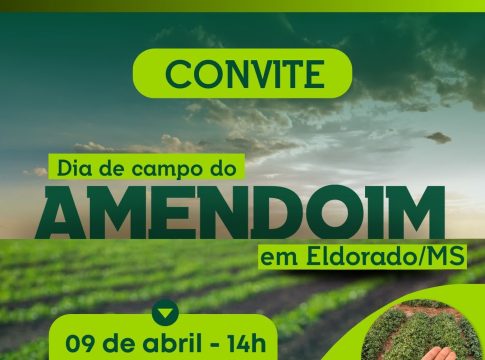 Prefeitura de Eldorado convida para o Dia de Campo do Amendoim