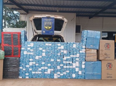 Apreendida carga de contrabando avaliada em mais de R$ 86 mil