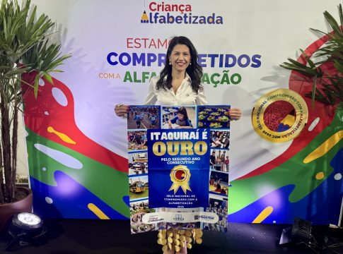 Itaquiraí é reconhecida pelo segundo ano consecutivo com Selo Ouro nacional por avanços na alfabetização