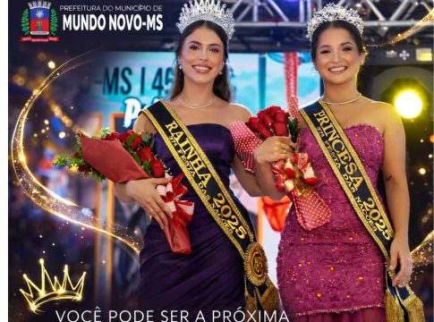 Estão abertas as inscrições para a escolha da Rainha e das Princesas da Festa das Nações de Mundo Novo