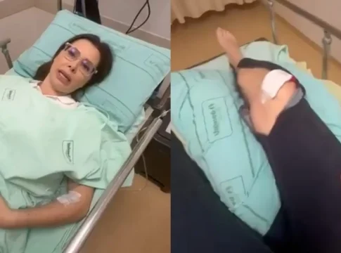 Deputada Carol de Toni passa por cirurgia após quebrar joelho ao fugir de cachorro em SC