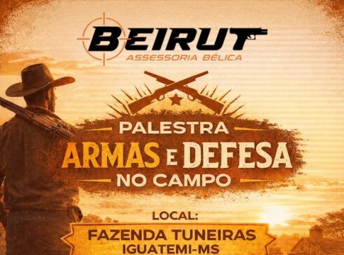 Iguatemi receberá palestra gratuita sobre armas e defesa no campo voltada ao produtor rural