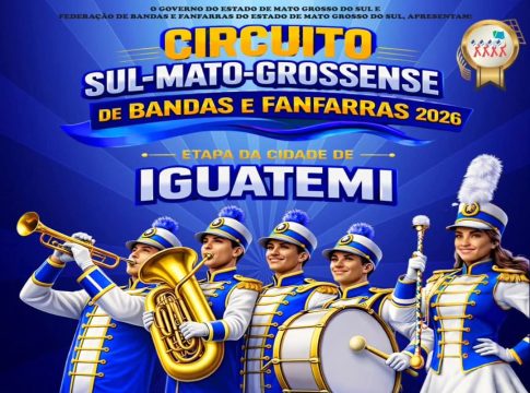 Iguatemi sediará a 1ª etapa do Circuito Sul-Mato-Grossense de Bandas e Fanfarras 2026