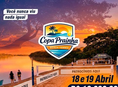 Começa neste sábado a Copa Prainha de Beach Tennis na Praia da Amizade em Itaquiraí