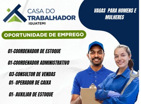 Oportunidade de emprego em Iguatemi