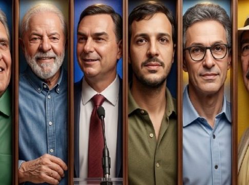 A evolução das intenções de voto para presidente em MS na 3ª pesquisa registrada