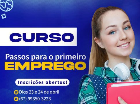 Governo de Mundo Novo abre inscrições para o curso Passos para o Primeiro Emprego