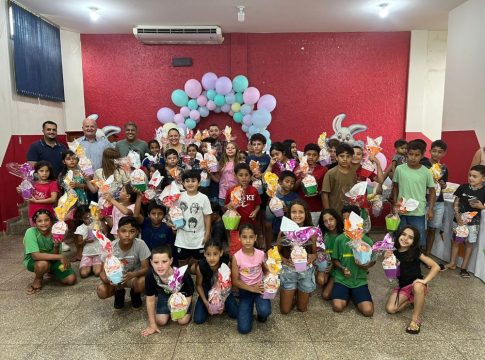 JAPORÃ: Prefeitura garante Páscoa inesquecível às crianças do SCFV e Criança Feliz