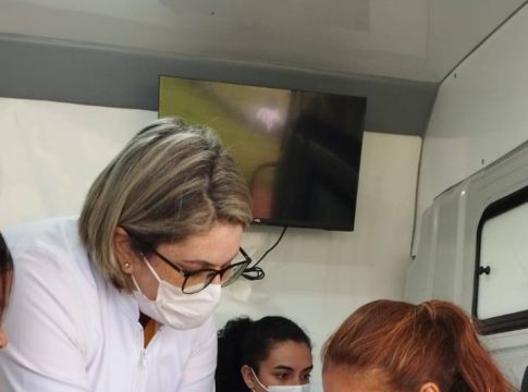 Vacinamóvel realiza ação nas regiões de fronteira de Mundo Novo na última segunda-feira (27)