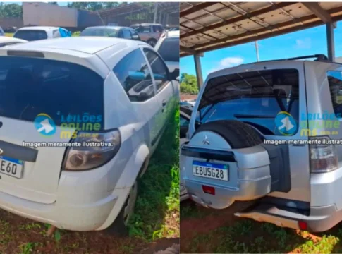 Com Pajero que vale mais de R$ 50 mil, leilão oferta 16 automóveis em MS