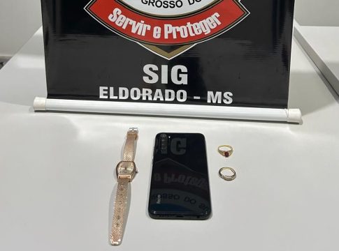 Polícia Civil elucida roubo, recupera joia de alto valor e autua receptador em Eldorado