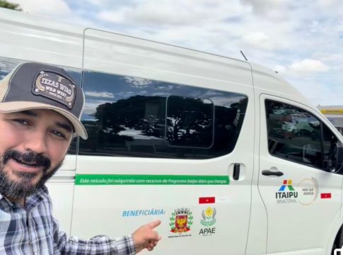 Tacuru conquista Van de R$ 360 mil para Apae