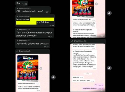 Organização da Festa das Nações alerta sobre golpes em nome do evento