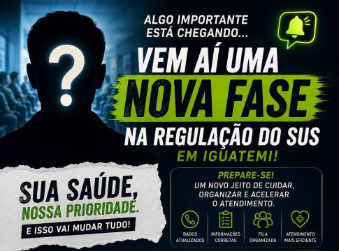 Algo novo está chegando para a saúde de Iguatemi